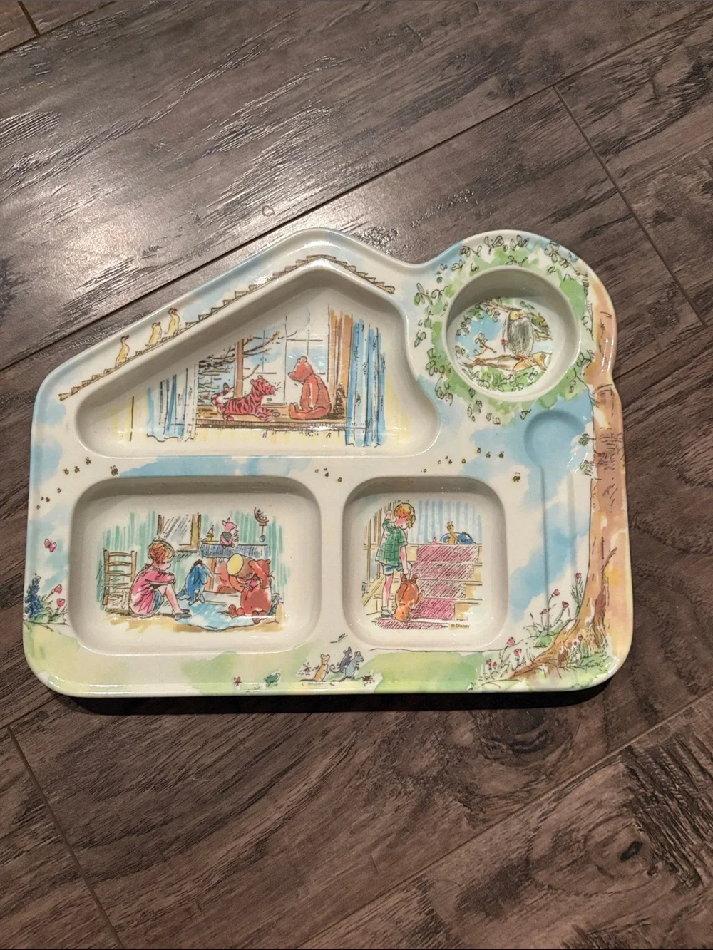 Vintage like Winnie the Pooh child’s plate - Picture 1 of 3